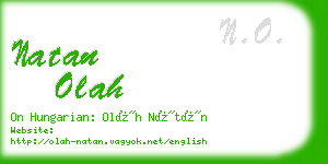 natan olah business card